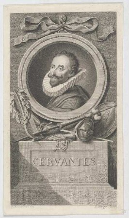 Bildnis des Miguel de Cervantes Saavedra
