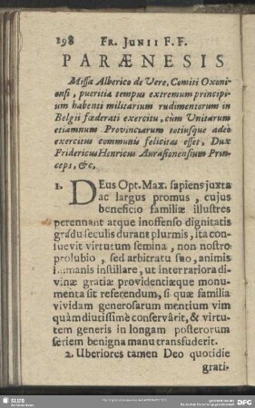 Paraenesis