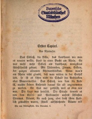 Die Literaten : socialer Roman, 1