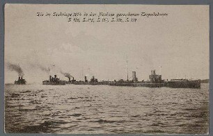 Kriegsmarine - Torpedoboote S 115 bis S 119