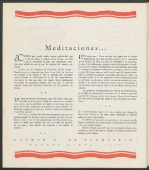 Meditaciones...