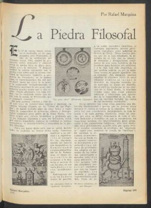 La piedra filosofal