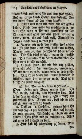 [86 Du, Herr und Vater meiner tage] - [102 Ich komme vor dein angesicht]