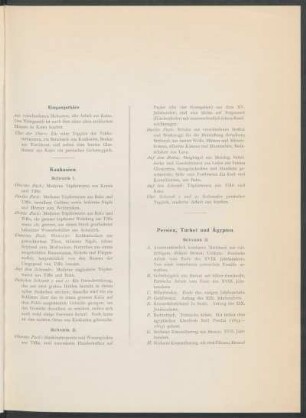 Persien, Türkei und Ägypten.