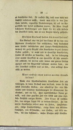Welchen Verlauf haben diese Krankheiten?