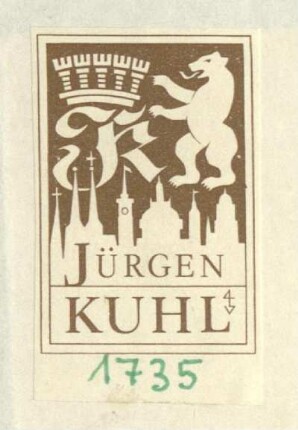 Exlibris: Jürgen Kuhl