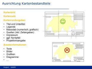 Kartenlayout: Wichtige Gestaltungshinweise