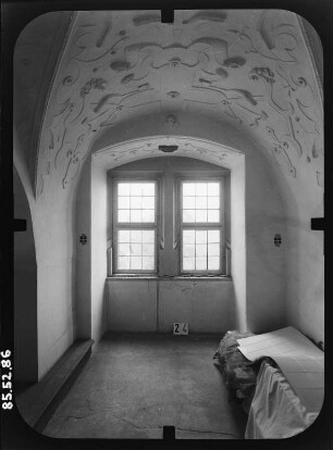Schmalkalden, Schloßberg 9. Schloß Wilhelmsburg (1585-1590, Umbau 1820). Innenansicht