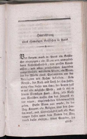 Hinrichtung eines ehemaligen Geistlichen in Paris