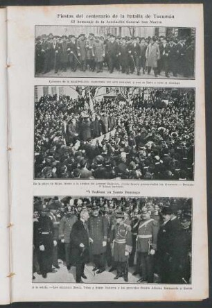 Fiestas del centenario de la batalla de Tucumán