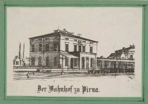 Der alte Bahnhof in Pirna