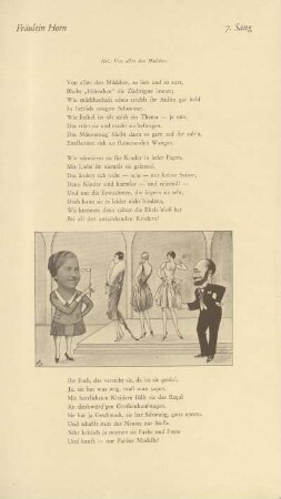 Fräulein Horn. 7. Sang