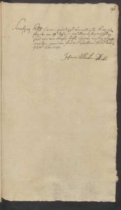 ... gnädigst bewilligte Remission ... Quedlinburg [den] 24. Nov 1792.