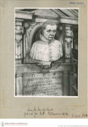 Grabmal des Kardinals Giovanni Battista Pallavicini (+1524)