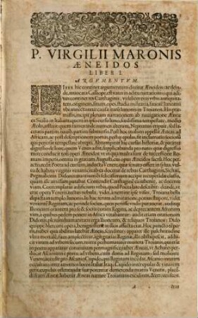 P. Virgilii Maronis Aeneidos Libri Sex Priores