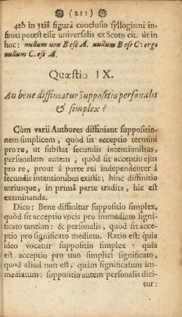 Quaestio IX.