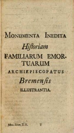 Monumenta Inedita Rerum Germanicarum Praecipue Bremensium, 2,4