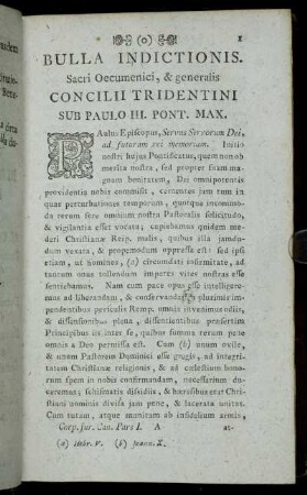 [SS. Concilium Tridentinum &etc.]