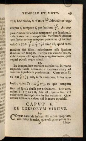 49-62, V. De Corporum viribus