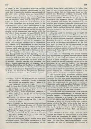 349-351 [Rezension] Leisegang, Hans, Die Begriffe der Zeit und Ewigkeit im späteren Platonismus