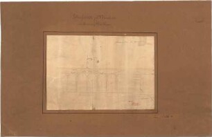 Bürklein, Friedrich; München; Schießstätte - Ansicht
