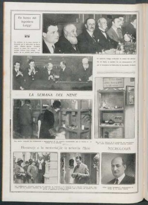 Homenaje a la memoria de la señorita Alem