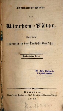Sämmtliche Schriften des heiligen Hilarius, Bischofs von Poitiers, [6]