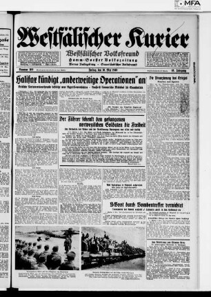 Westfälischer Kurier : westfälischer Volksfreund : Hamm-Soester Volkszeitung : Werner Volkszeitung, Sauerländer Volksfreund