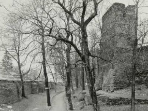 Stadtbefestigung und Mauerturm (Lazareth-Turm)