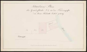Wohnhaus Paddengasse 7, Berlin Umbau: Lageplan