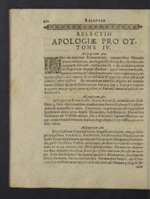 Relectio Apologiae pro Ottone IV.