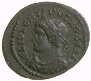 Münze, Follis, 323 - 324