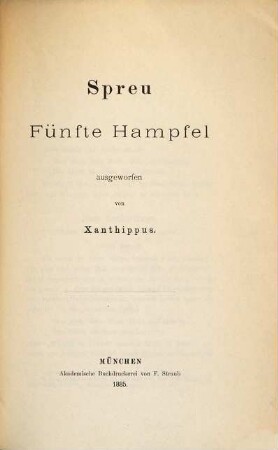 Spreu, 5
