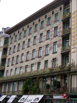 Wien: Haus Linke Wienzeile 40