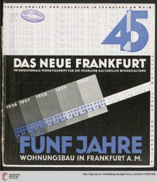 Heft 4/5 (April / Mai 1930)