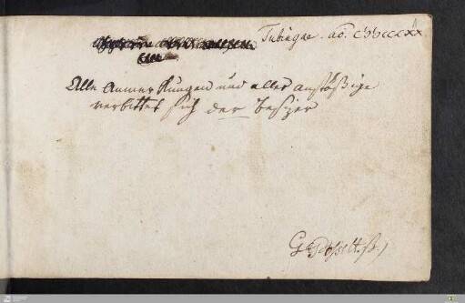 Stammbuch Gottfried Posselt - Cod.hist.oct.230