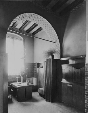 Dreihäusergruppe (2. Ausstellung der Darmstädter Künstlerkolonie 1904) — Hofpredigerhaus, Graues Haus — Zimmer