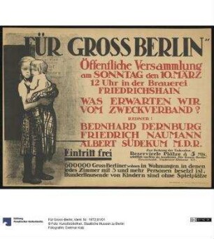 Für Gross-Berlin