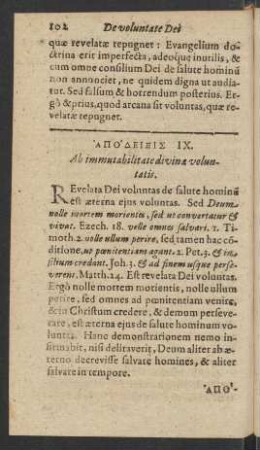 Apodeixis IX.