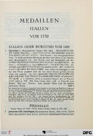 Italien (Nr. 1-263)