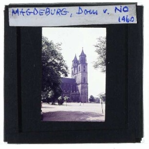 Magdeburg, Dom : Nordostansicht