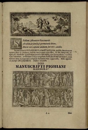 Duo Manuscripti Pighiani Marmora!