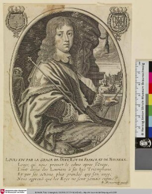 LOVIS XIV PAR LA GRACE DE DIEV, ROY DE FRANCE ET DE NAVARRW; [Ludwig XIV.]