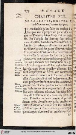 Chapitre XLII: De la beauté, moeurs [...]