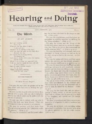 No. 3. April-December, 1910