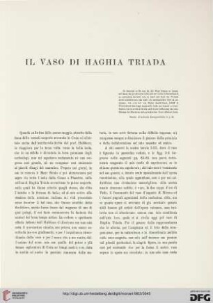 13: Il vaso di Haghia Triada