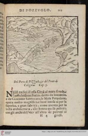 Del Porto di Pozzuolo e del Ponte di Caligula. Cap. 5