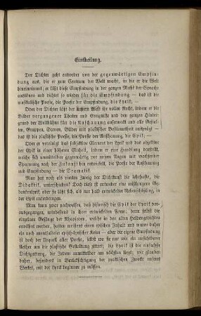 [Zweite Abtheilung. Die Formen der Dichtkunst.]
