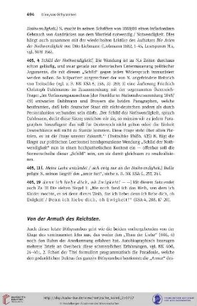 Von der Armuth des Reichsten