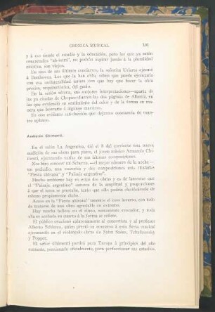 Audición Chimenti